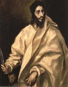 El Greco St Bartholomew oil painting artist